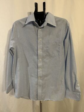 The Arrow Company Baby Blue Oxford size 16.5- 34/35